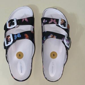 Steve Madden/Madden Girl Butterfly Slip-On Sandals